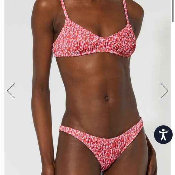 Free people - Rachel smocked bikini bottoms - Picture 3 of 4